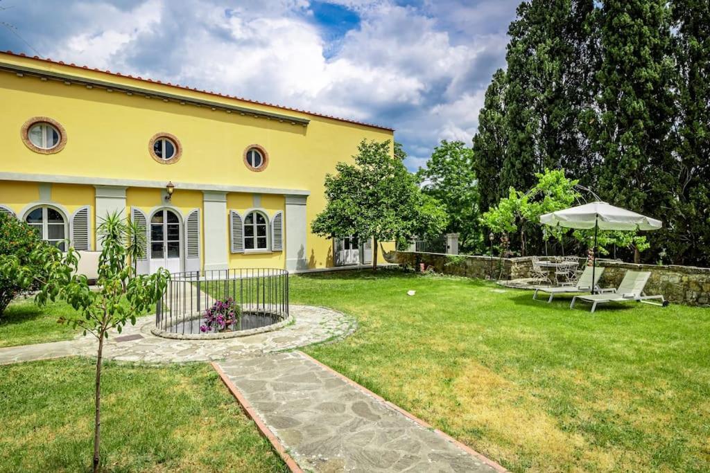 Luxury Limonaia With Jacuzzi Near Florence San Jacopo al Girone Exterior foto